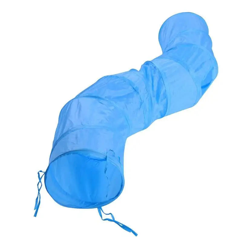 S Shape 2 Holes Cat Tunnel Toy Funny Pet Foldable Collapsible Tunnel Tubes for Rabbit Kitten Puppy Plaything Play Pet Cat Toys S Shape 2 Holes Cat Tunnel Toy Funny Pet Foldable Collapsible Tunnel Tubes for Rabbit Kitten Puppy Plaything Play Pet Cat Toys