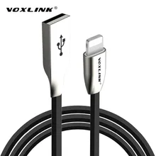 VOXLINK Original light ning cable Zinc Alloy Fast Charger Adapter USB Cable for iPhone 6 6s Plus 5s iPad mini ipad air 2 ios 8 9