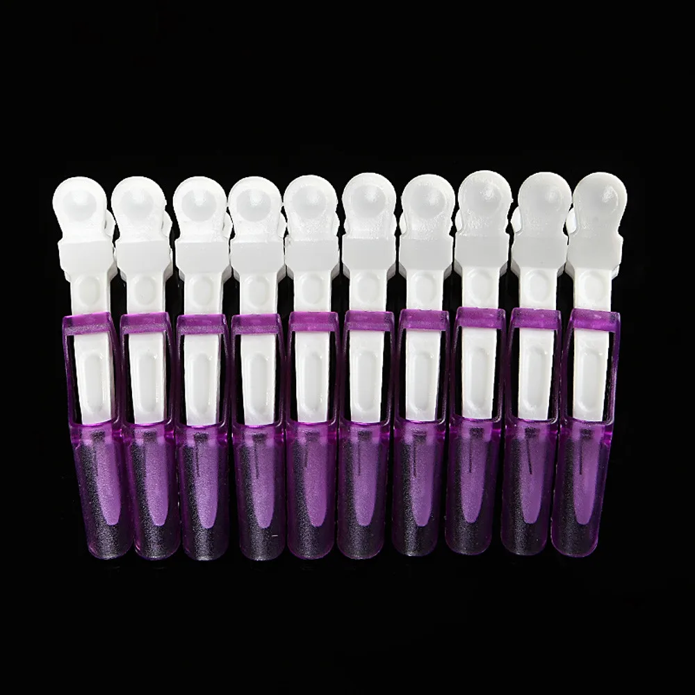 

durable 10pcs Hair Dressing Hairdresser Caterpillar Salon Hair Clip Clip Hair Styling Tools #0403 BB