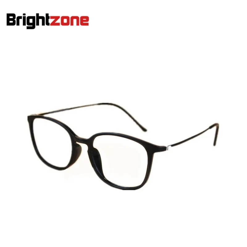 

2016 Fashion Women Super Big Geek Glasses Frame Tungsten Carbon Steel Eyewear Men Vintage Ultra Thin Arm Nerd Myopia Eyeglasses