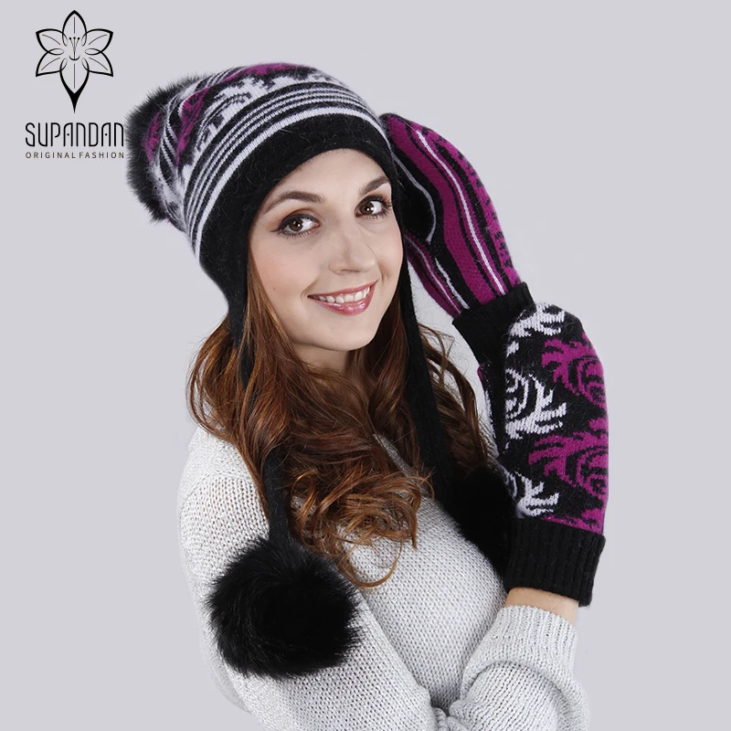 CheChury Toddler Hat And Scarf Set - Baby Knit Pom Beanie Cap With Circle Loop Scarf - White, 1-3 Years | Buy Now With Express International Delivery