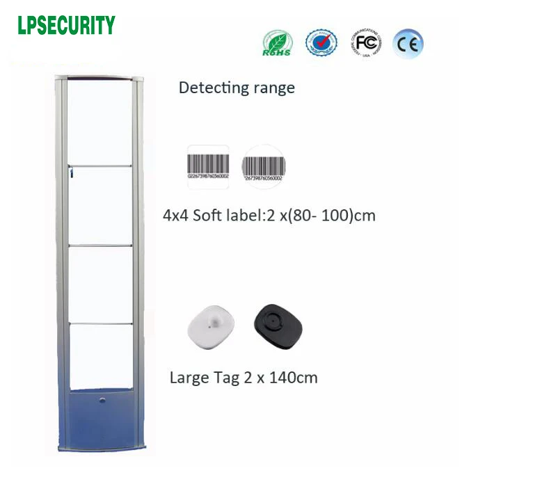 

Good Price EAS Anti Theft Alarm System rf eas antenna Mono EAS Alarm Security AM/RF Mono Gate Elegant Mono /Dual EAS