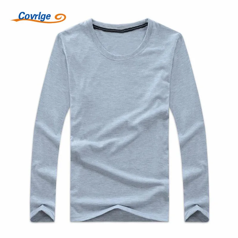 

Covrlge Men T Solid Shirts 2018 New Fashion Fitness Long Sleeve Tshirts Hip Hop Tops Cheap Price Free Shipping L-5XL MTL033