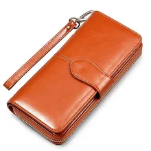 High Quality Wallet Women Fashion Long Large Capacity Purse Swatch Holder Card Clip portefeuille femme carteira leather wallet