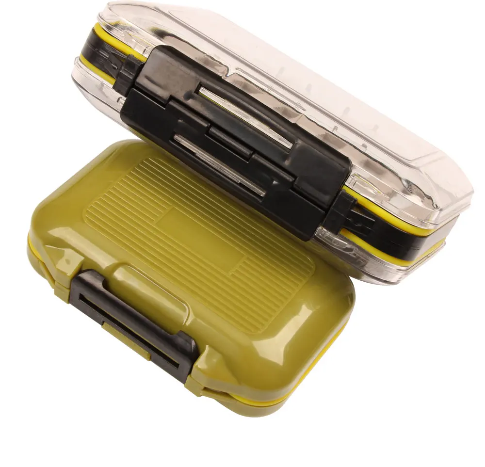 Spinpoler 1PC ABS Plastic Foam Double Side Fly Fishing Lure Fly Tying Boxes Artificial Insect Bait Hook Storage Box  (8)