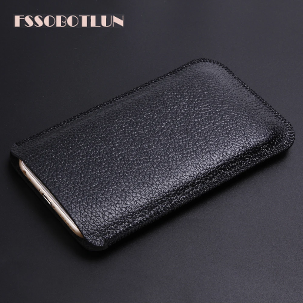 

For Xiaomi Redmi 7 Case super slim sleeve pouch cover, Luxury microfiber Leather cases For Xiaomi Redmi note 7 Note7 Phone bag