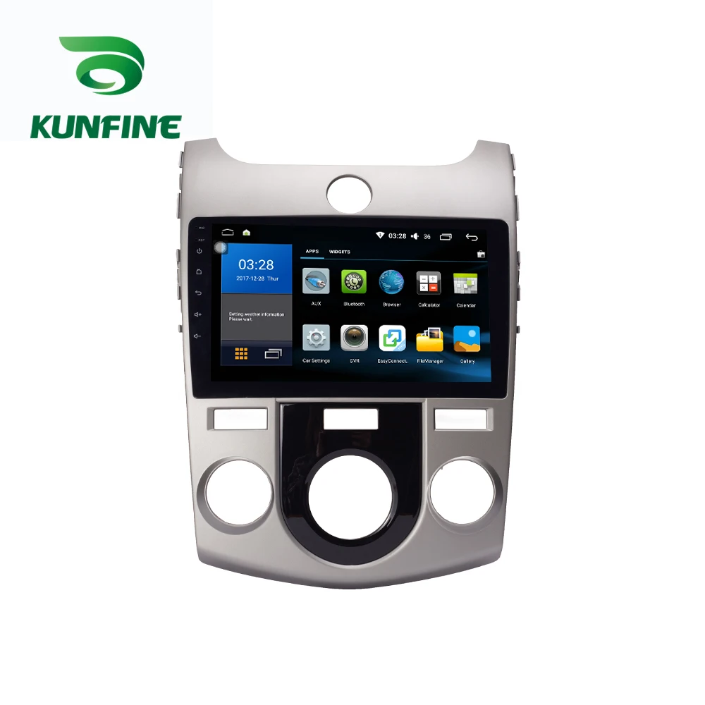 Android Car DVD GPS Navigation Multimedia Player Car Stereo For KIA Forte 2009-2017 (MT) Radio Head unit (4)