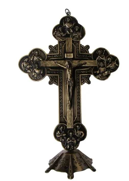 12 апостолов крест инри христианский Иисус эммаль искусственное украшение Jesu