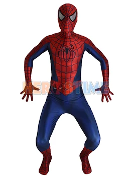 

Hot Sale Raimi Spiderman Costume 3D Printing Spandex spiderman Cosplay Costume