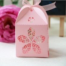 50 шт./лот Хорошее качество настроить милый цветок свадебные коробка конфет пользовательские Бумага Подарочная коробка конфет/cholocate коробка 23 цвет