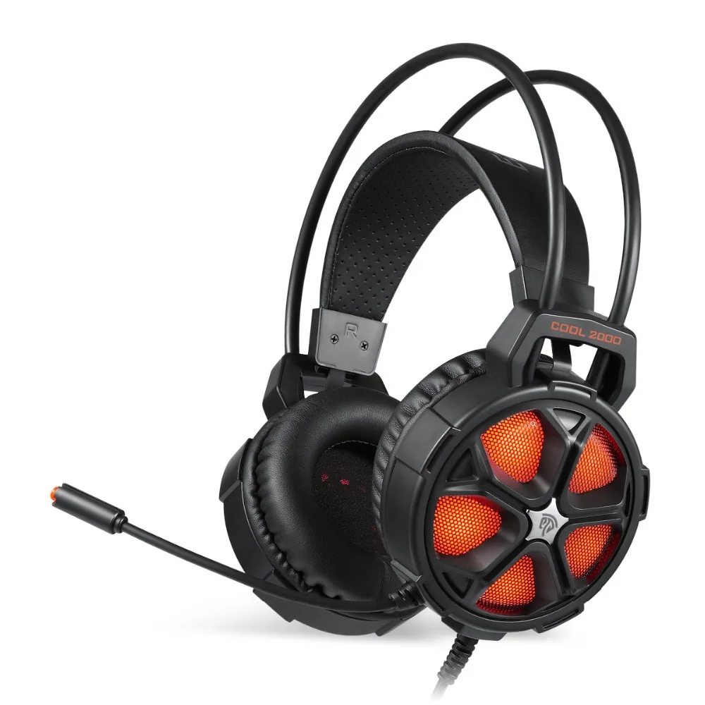 

Gaming Headset Headphone COOL-2000 with Microphone LED Lighting For Nintend Switch for New Xbox One PS4 PC Computer