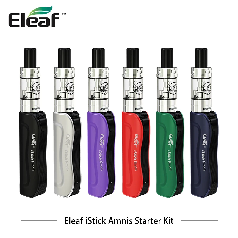 Оригинальный Eleaf iStick Amnis комплект с 2 мл GS Drive Tank 900 мАч батарея воздуха M сетки