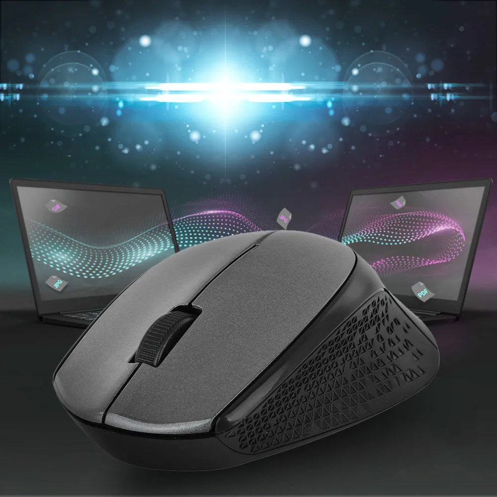 US 2.4GHz Cordless Wireless Optical Mouse//Mice USB 2.0 Receiver for PC Laptop