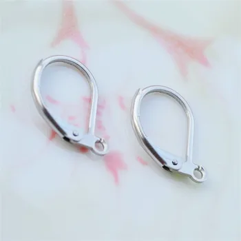 

200X Fine Jewellery Components Genuine 925 Sterling Silver Handmade Beadings Findings Earring Hooks Leverback Earwire Fittings24