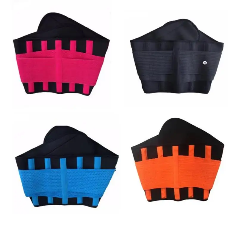 

2019 Men And Women Neoprene Lumbar Waist Support Waist Trimmer Belt Unisex Exercise Weight Loss Shaper Gym Fitness Belt