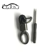 Модный металлический и кожаный автомобильный брелок с логотипом для Volkswagen Honda Toyota Kia BMW Audi Mercedes брелок плетеный Канат Горячая