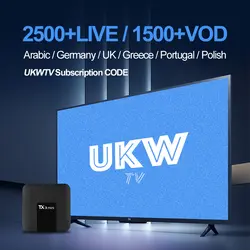 UKWTV IPTV USA GREECE POLAND LIVE Channel IPTV подписка/обновление продукта для TT Box