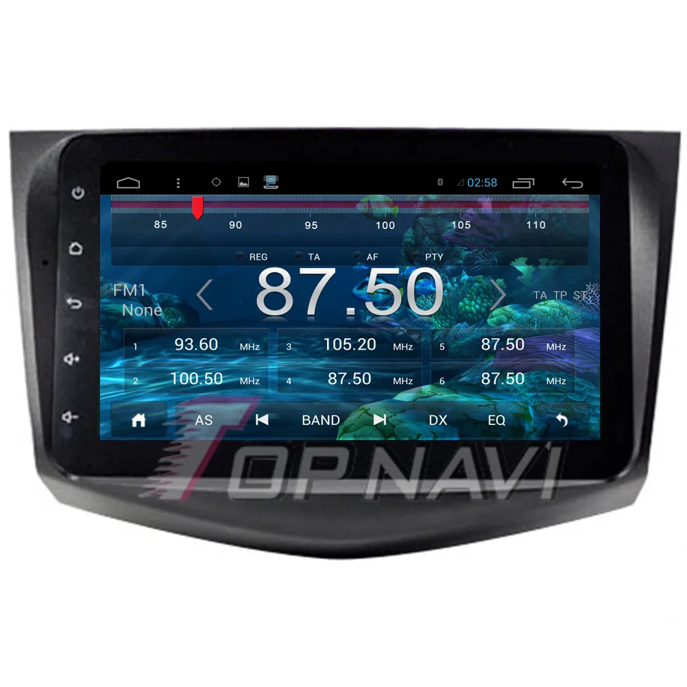 Top Topnavi 9" Quad Core Android 6.0 Car GPS Navigation for Toyota Old RAV4 Autoradio Multimedia Audio Stereo,NO DVD 2