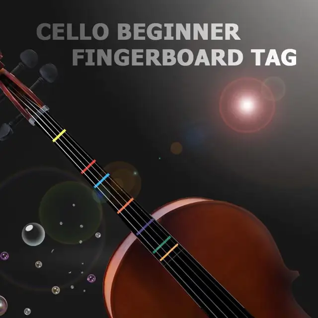 Dilwe Adesivo Per Tastiera Violino,Violino 4/4 Rimovibile Posizione Delle Dita Adesivo Per Tastierino Di Marke Fiddle Indicatore Per La Pratica Dei Principianti - Foto 9