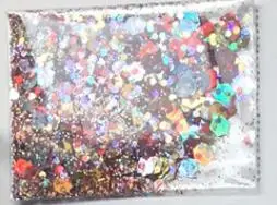 28 Colors Nail Glitter Mixed(50g bag1.76oz Grab Bag, Chunky Blend Glitter, Mixed Size Chunky Mix, Polyester Glitter Mixes,MT01 - Цвет: patter 1