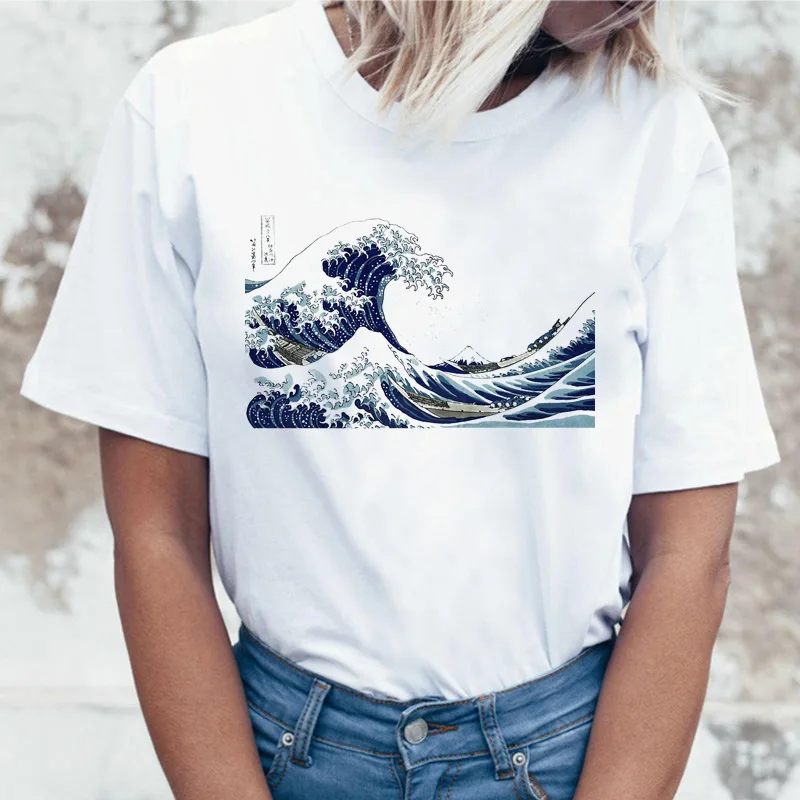 Гранж эстетический Стиль Женская футболка ulzzang Tumblr Корейская забавная 90s одежда