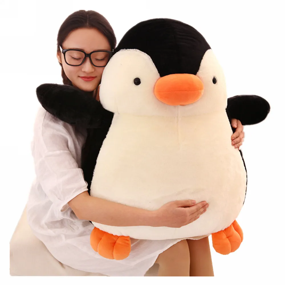 

Fancytrader 28'' Soft Plush Polar Penguin Toy Giant Stuffed Animal Penguins Doll 70cm Nice Kids Gifts Real Pictures