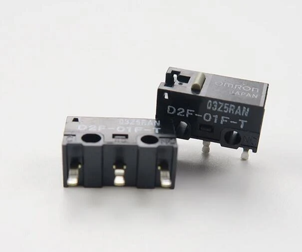 2pcs new Omron D2F-01F-T Snap Action Limit Switch Mouse micro switch 2pcs new Omron D2F-01F-T Snap Action Limit Switch Mouse micro switch