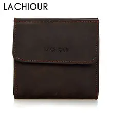 Vintage Men Slim Genuine Leather Wallet Short Crazy Horse Leather Wallet Coin Bag Purse Male Bifold Card Holder Wallets european american hot rock band music wallets heavy metal band metallica wallet bifold card holder leather fans men women wallet