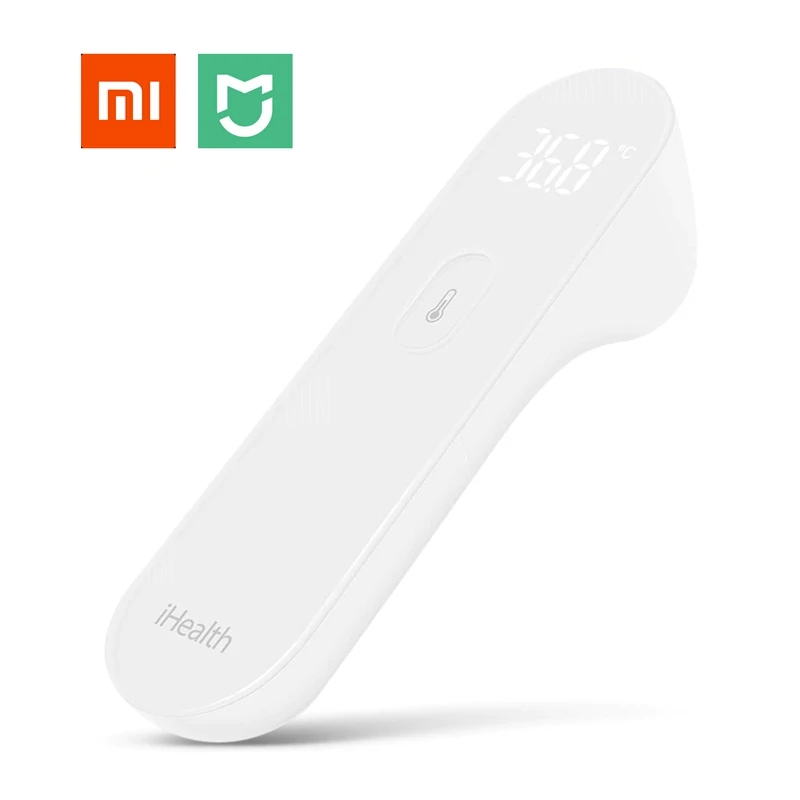 

Original Xiaomi Mi Home iHealth LED Non Contact Digital Infrared Forehead Thermometer Body Thermometer for Baby Kids Adults