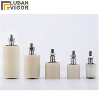 

304 stainless steel nylon pulley/caster,Sliding door Clip,Guide/Track wheel,with bearing,stable,durable,Industrial Hardware