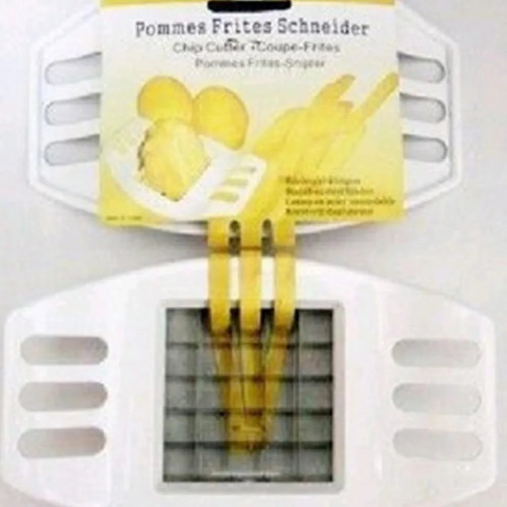 

Stainless Steel Vegetable Potato Slicer Cutter Cutting Slicers Cut Fries Device Random Color
