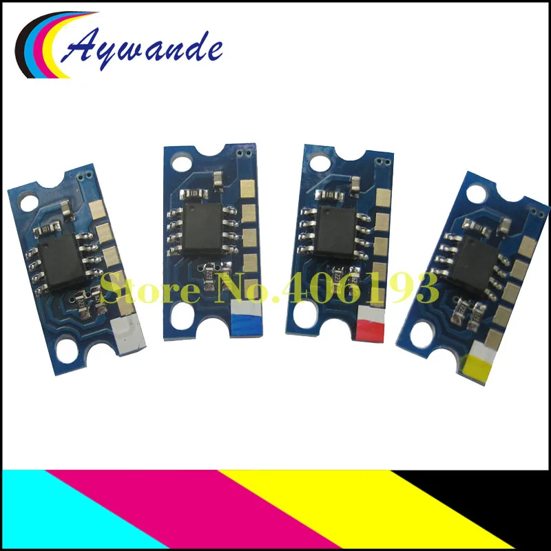 5 Drum Chip For Konica Minolta Bizhub C25 C35 C35P IUP14K IUP14C IUP14M IUP14Y