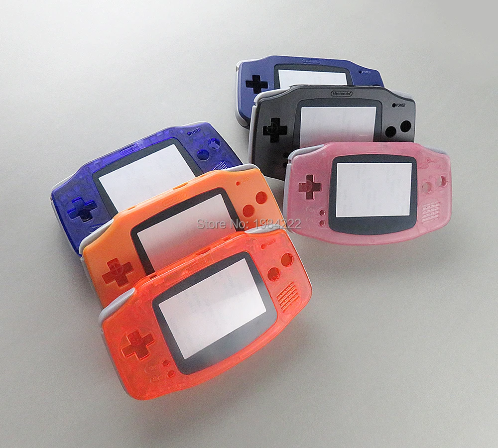 Полный корпус для Nintendo GBA чехол Gameboy Advance 10 шт./лот|shell nintendo|shell gbashell housing |
