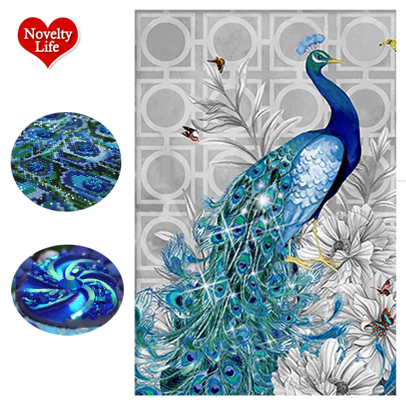 

Special Shaped,DIY Diamond Painting,Embroidery,Animal,Peacock,Partial,Rhinestone,5D,Cross Stitch,Diamond Mosaic Picture,Decor