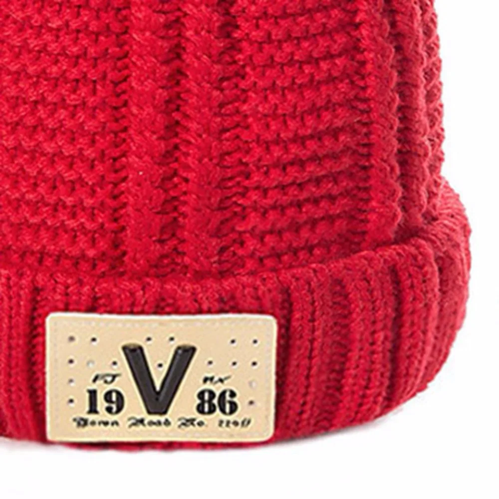 SYi Qarce 2 шт./компл. детская теплая осень-зима вязаная шапка с шарфом, комплект буквы V для спальное белье для мальчика/девочки Детская