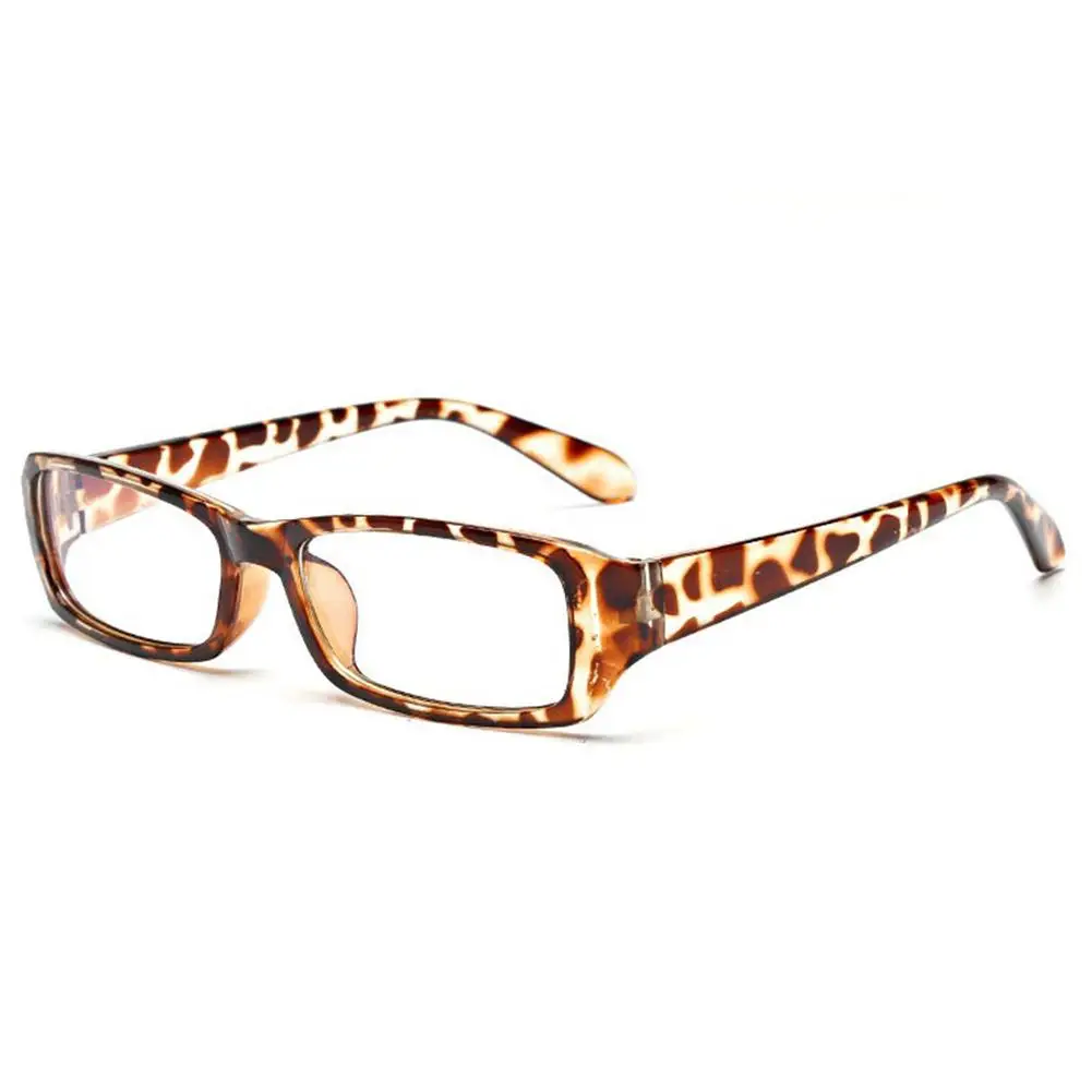 MISSKY, женские, мужские компьютерные очки, защитные очки для зрения, анти-радиационные очки, ретро, анти-УФ, унисекс очки - Цвет оправы: leopard