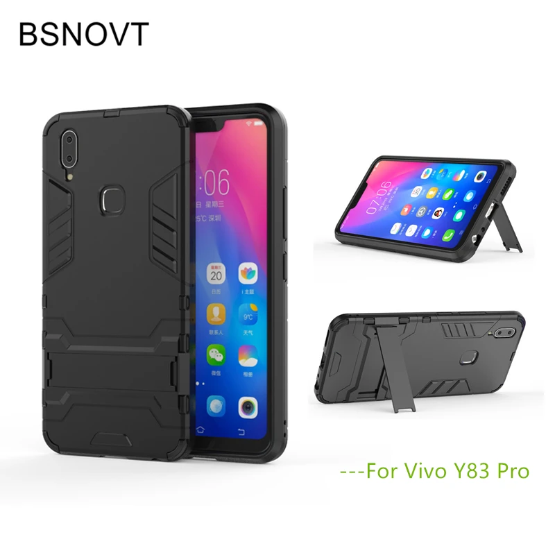 BSNOVT For Vivo Y83 Pro Case Vivo Y83 Pro Cover Soft Silicone+Plastic Kickstand Case Vivo Y83 Pro Phone Holder Bumper Capa 6.22 BSNOVT For Vivo Y83 Pro Case Vivo Y83 Pro Cover Soft Silicone+Plastic Kickstand Case Vivo Y83 Pro Phone Holder Bumper Capa 6.22