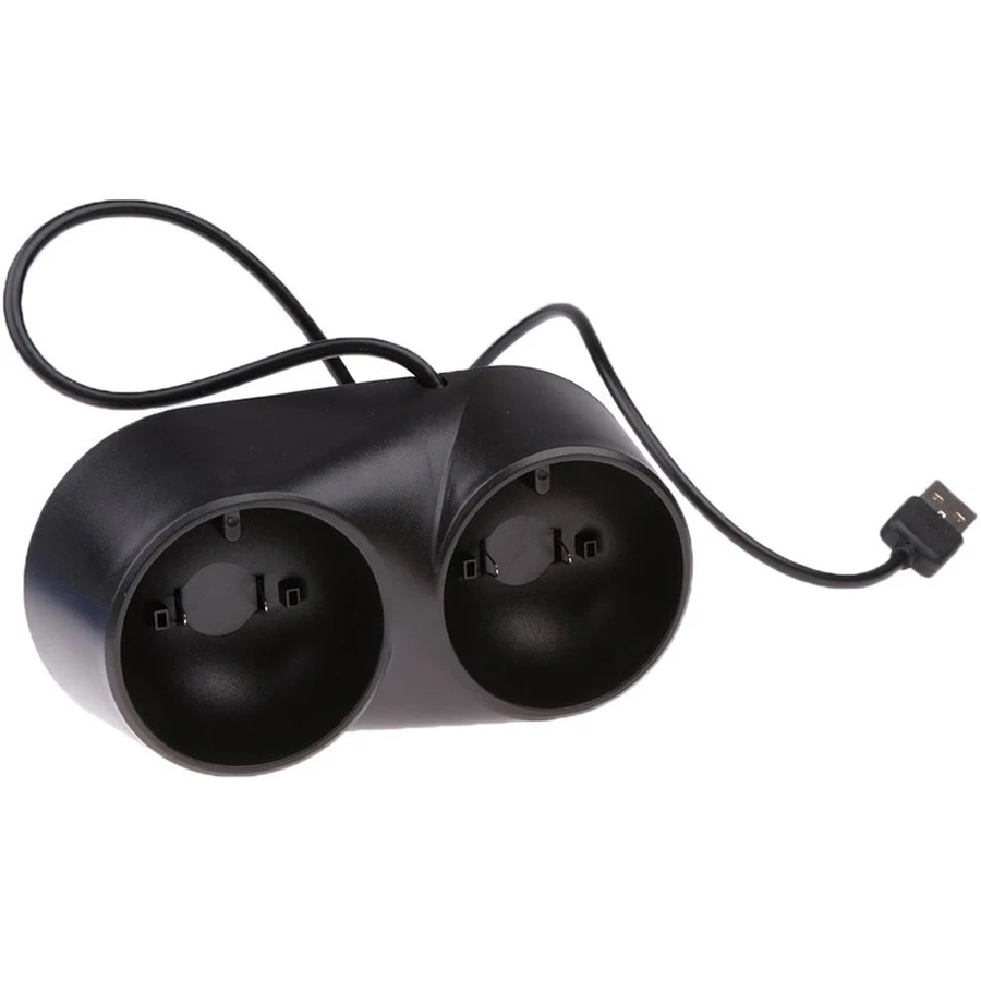 Зарядная станция с двумя usb портами для PS4 PlayStation 4 VR PSVR игровой контроллер