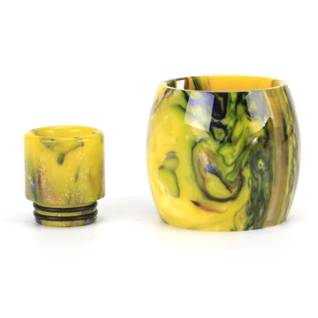 

Coil Father Resin Tube With Drip Tip Electronic Cigarette Accessories Tube For TFV8 Atomizer