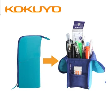 

KOKUYO Pen Case Pen Holder Pencil Case Dual Use Fabric Pen Pouch Japanese Stationery Pen bag Multifunction Holder NEO CRITZ-R