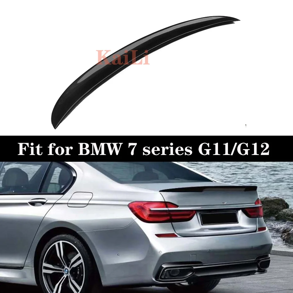 

Carbon Fiber Rear Wing Boot Lip Spoiler for BMW G11 G12 7 Series 740i 750i Sedan 4 Door 2016-2018