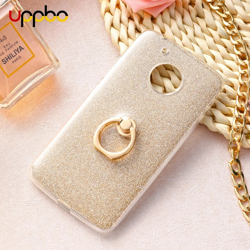 

Uppbo Glitter Case For Motorola Moto G5S Case G6 G5S G5 E4 C Plus E5 Z3 Z2 Play X4 Case Kickstand Coque Soft Cover Bags Housings