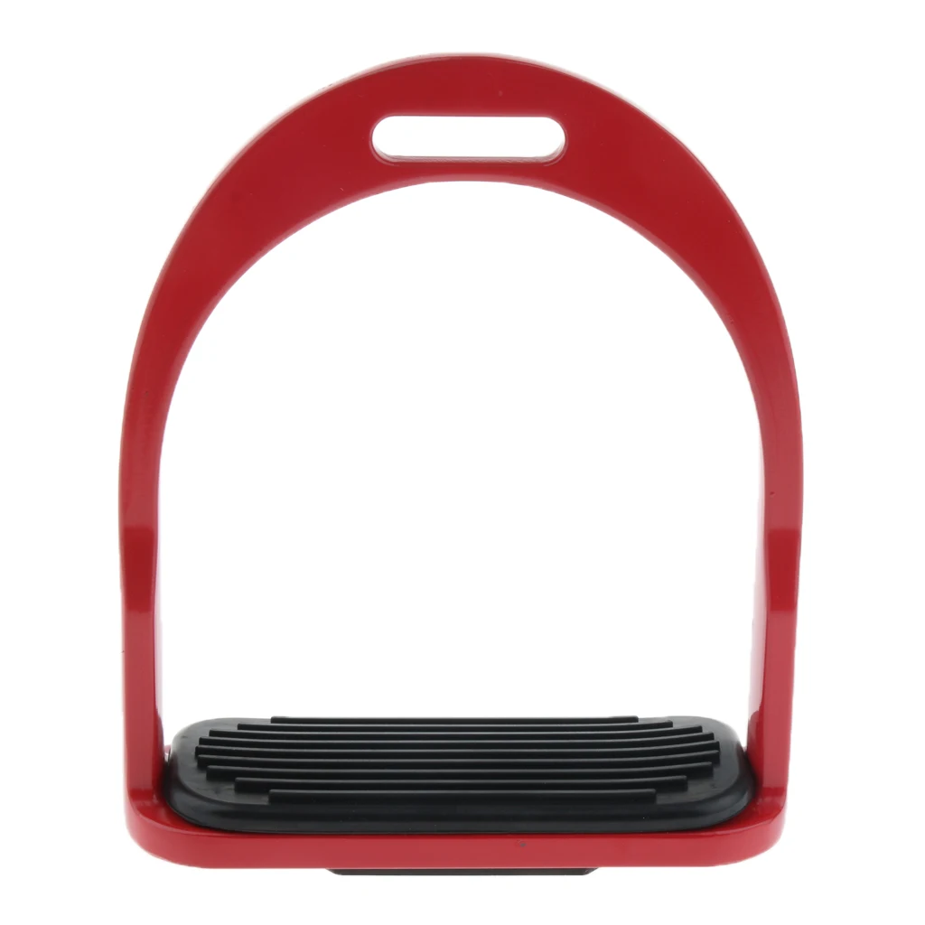 2019 2 Pairs Horse Saddle Aluminum Western Stirrups Tread Tack Men Women Riding Horse Riding Stirrups Body Protectors