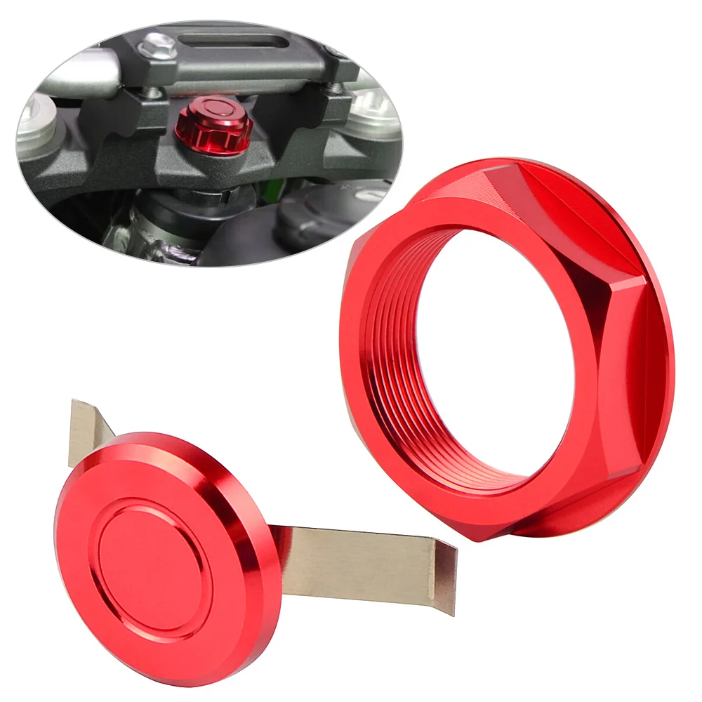 Колпачок рулевой гайки для Honda CR85R CRF150R RII mr50 80 CRM250R CRF250L CRF250 Rally CRF1000L XR230 XR400 XR250 Motard
