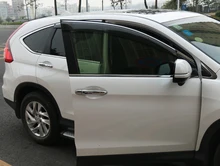 For Honda CRV 2012-2016 Car styling Exterior Accessories Sun Window Visor Protective Sun Window Shield Cover 4*