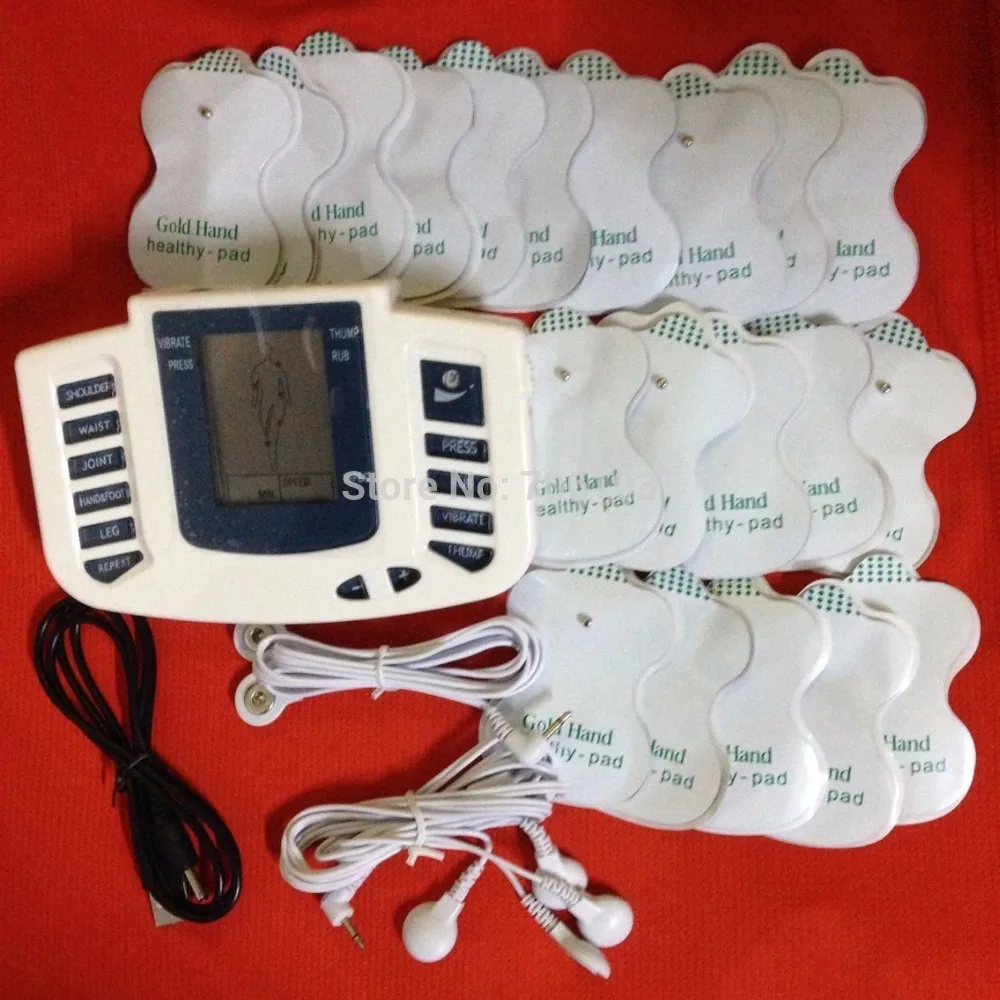 Hot Sale JR 309 Electrical Stimulator Full Body Relax Muscle Slimming Therapy Massager Pulse