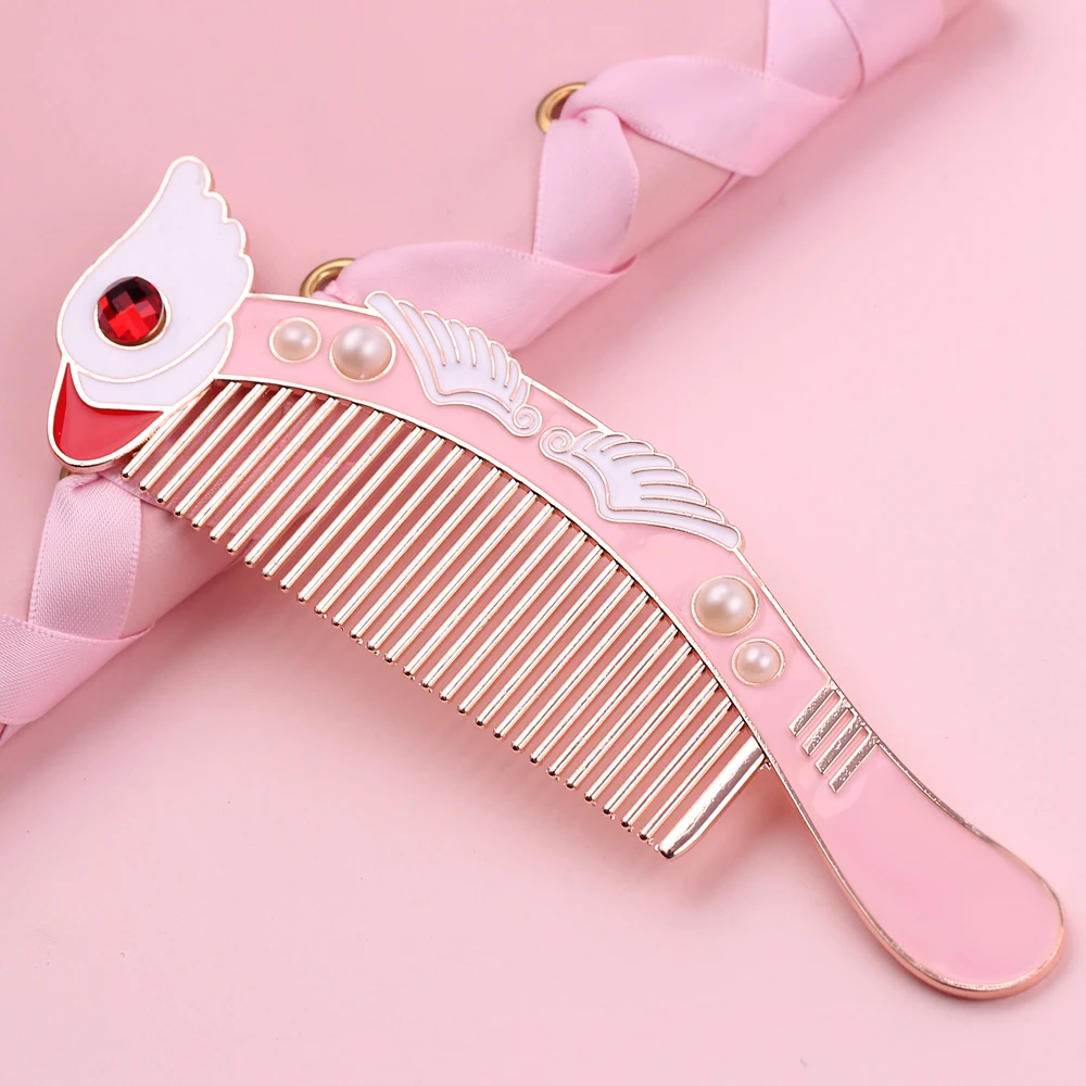 Аниме Волшебная расческа Cardcaptor Сакура металлическая косметика для красоты