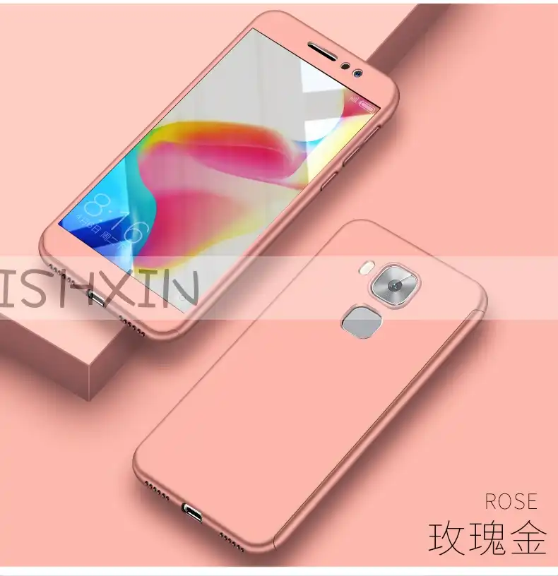 Huawei GX8 телефонные чехлы 360 градусов полный корпус защитный чехол для huawei G8 с