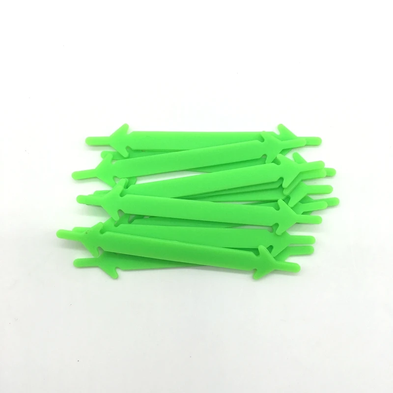 12Pc/Set Elastic Silicone Shoelaces Athletic Running No Tie Shoe Lace All Sneakers Fit Strap Shoeslace Men Women shoelaces L9