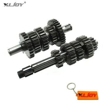 

XLJOY Gear Box Main Counter Shafts For Zongshen 2V Z190 190cc Pit Dirt Bike the engine code No.: ZS1P62YML-2
